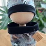 Dwustronna czapka z kominem