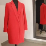 Lekki płaszcz wełniany